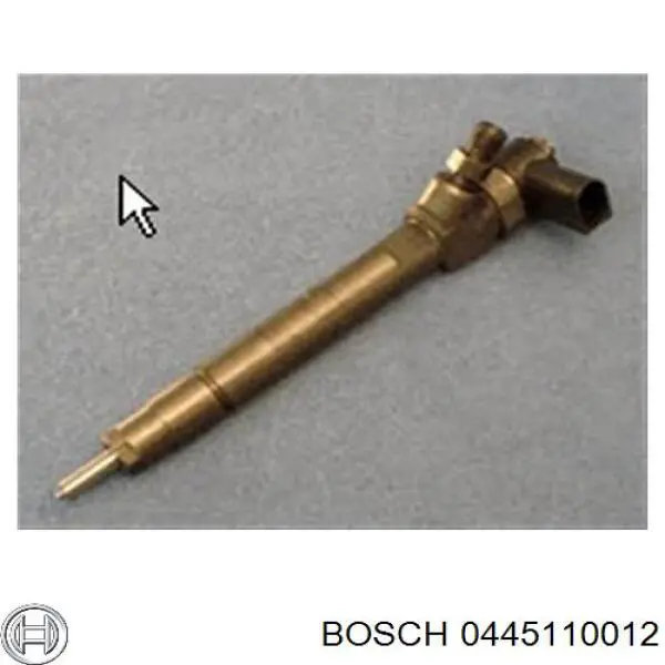 Купити 0445110012 Bosch Форсунка дизельна в зборі, розпилювач + тримач