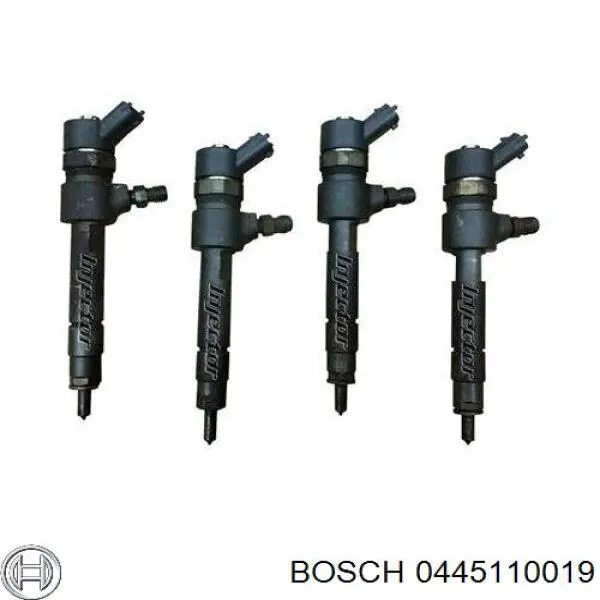 0445110019 Bosch форсунка вприску палива