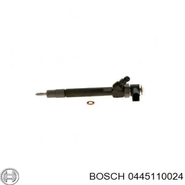 0445110024 Bosch форсунка вприску палива