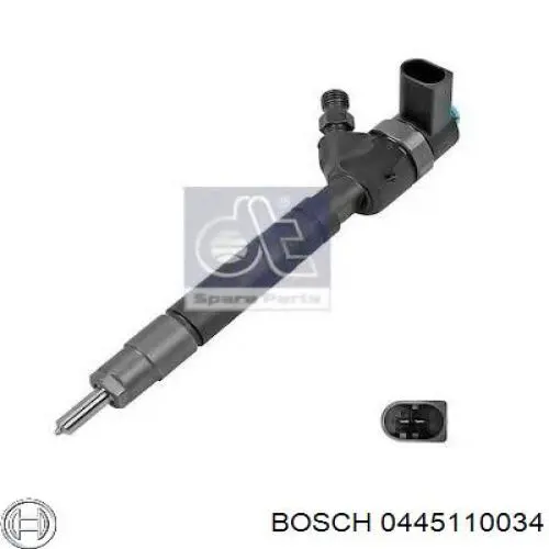 Форсунка паливна Bosch 0445110034 ціна, від 98.54 USD