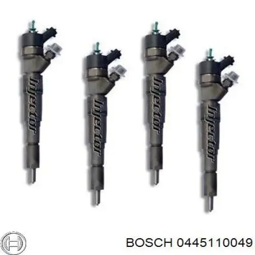 Купити 0445110049 Bosch Форсунка дизельна в зборі, розпилювач + тримач
