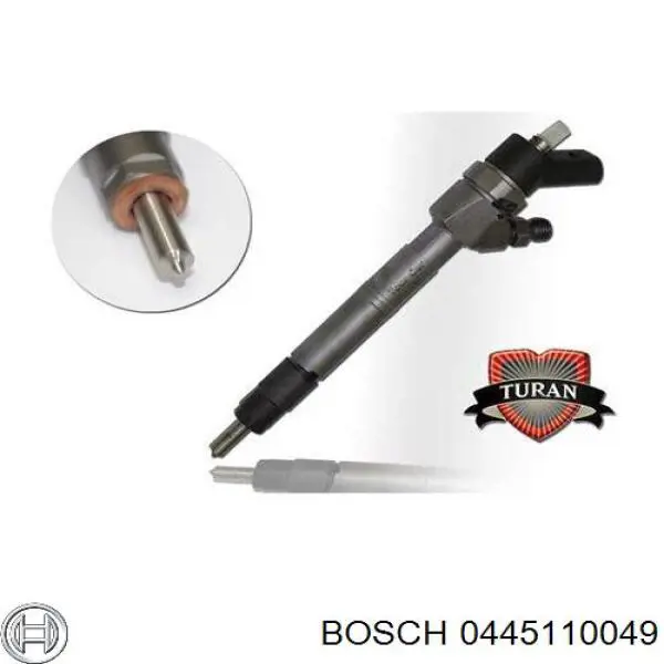 Паливні форсунки 0445110049 Bosch