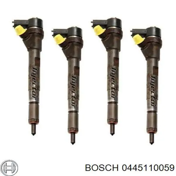 Купити 0445110059 Bosch Форсунка дизельна в зборі, розпилювач + тримач