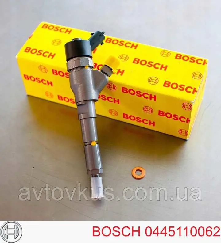 0445110062 Bosch форсунка вприску палива