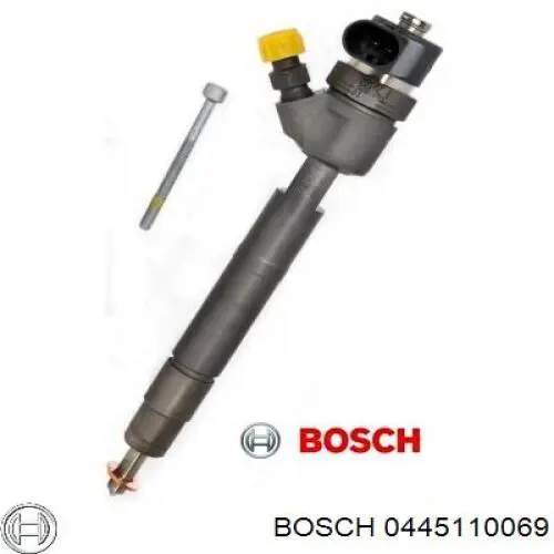 Паливні форсунки 0445110069 Bosch