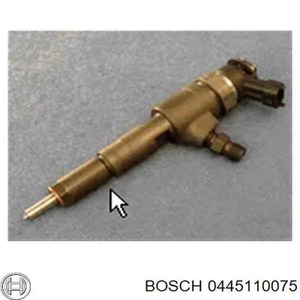 0445110075 Bosch Форсунка вприску палива