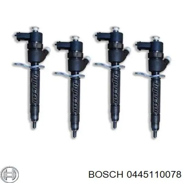 Паливні форсунки 0445110078 Bosch