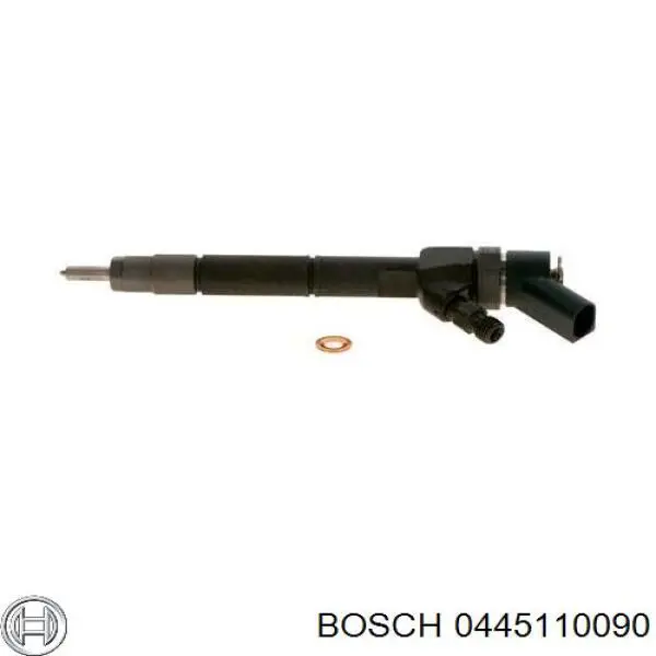 Купити 0445110090 Bosch Форсунка дизельна в зборі, розпилювач + тримач