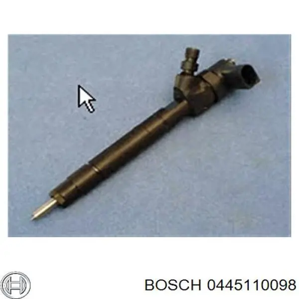 0445110098 Bosch Форсунка вприску палива