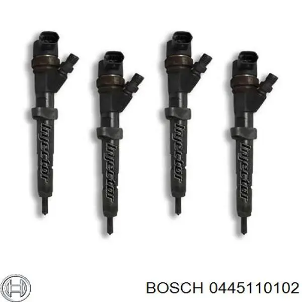 Паливні форсунки 0445110102 Bosch