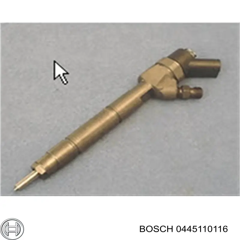 Купити 0445110116 Bosch Форсунка дизельна в зборі, розпилювач + тримач