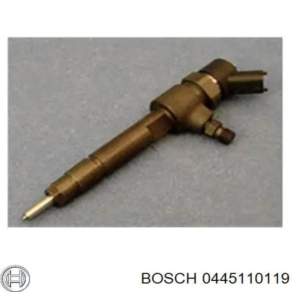 0445110119 Bosch форсунка вприску палива