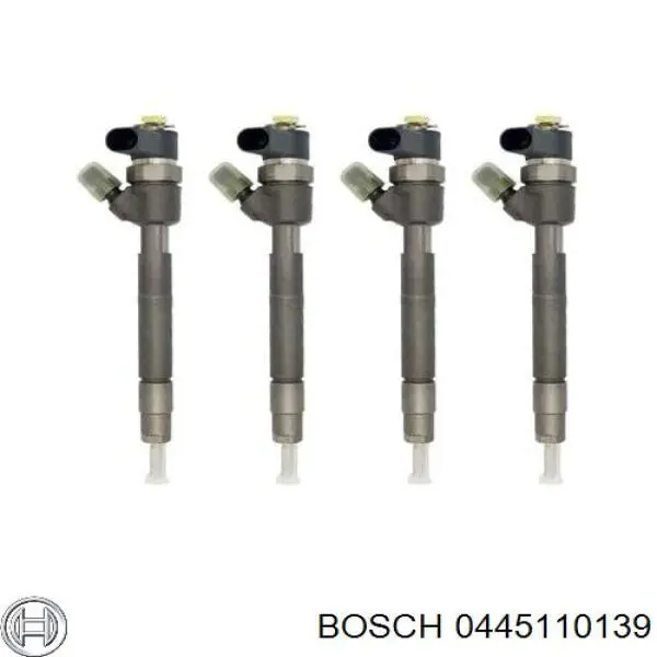 0445110139 Bosch форсунка вприску палива