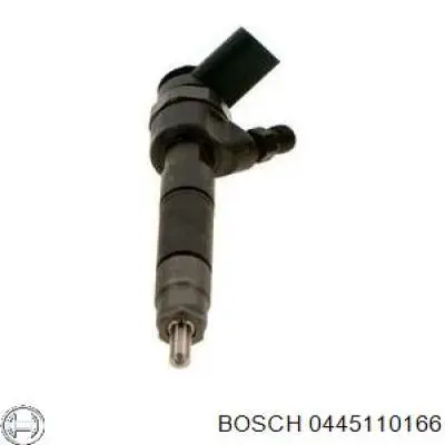Паливні форсунки 0445110166 Bosch