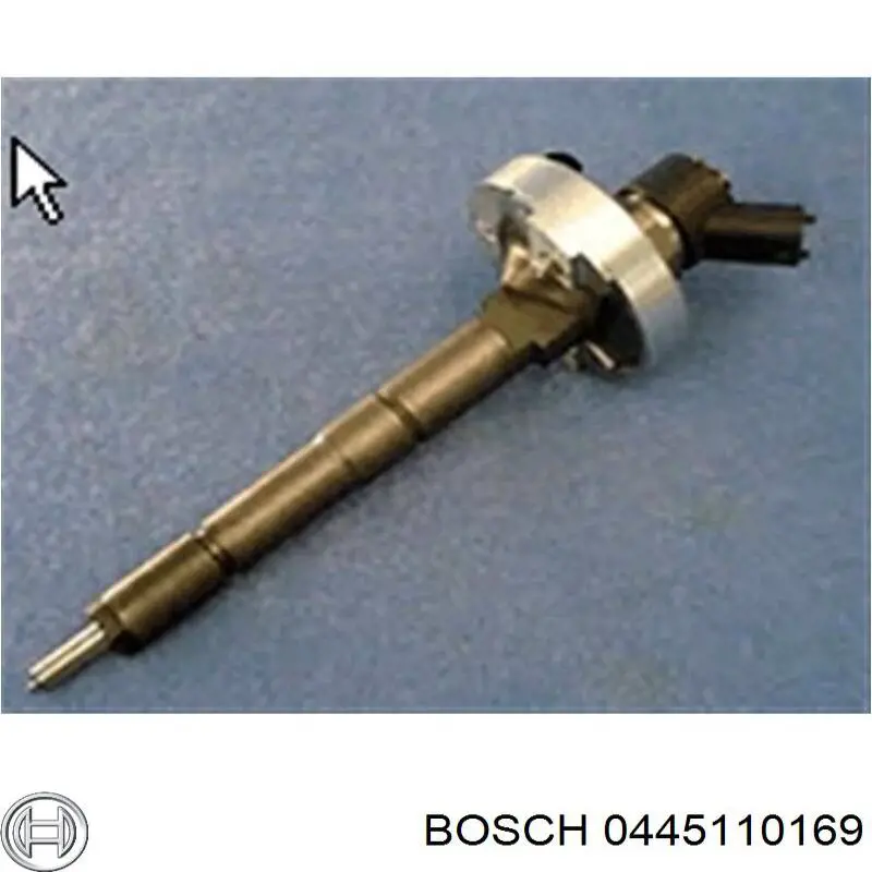 0445110169 Bosch форсунка вприску палива