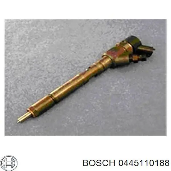 0445110188 Bosch форсунка вприску палива