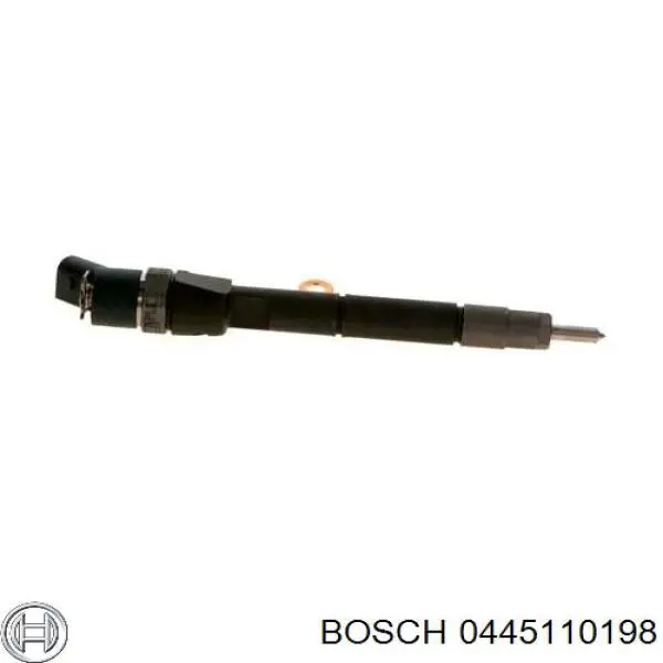 0445110198 Bosch Форсунка вприску палива