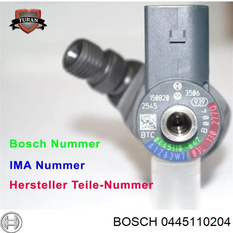 Паливні форсунки 0445110204 Bosch