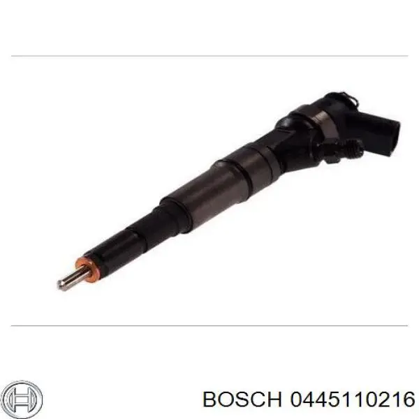 0445110216 Bosch форсунка вприску палива