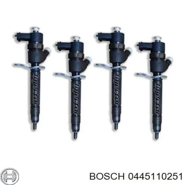 Паливні форсунки 445110251 Bosch