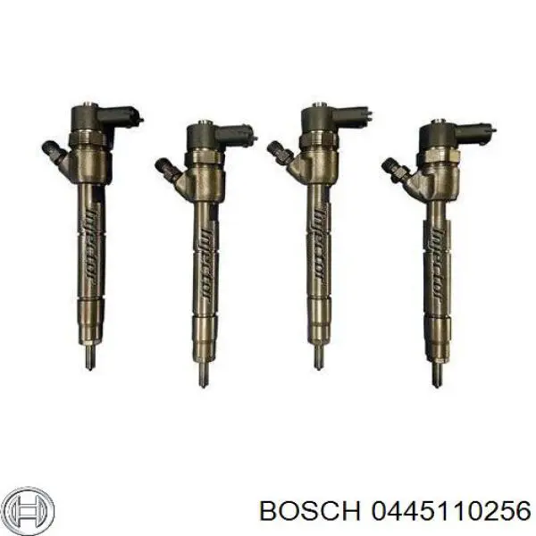Купити 0445110256 Bosch Форсунка дизельна в зборі, розпилювач + тримач