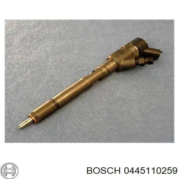 0445110259 Bosch форсунка вприску палива