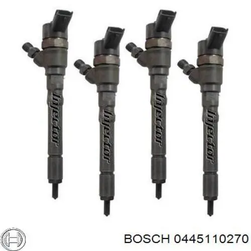 0445110270 Bosch Форсунка вприску палива