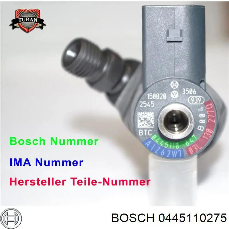 Форсунка паливна Bosch 0445110275 ціна, від 115.30 USD