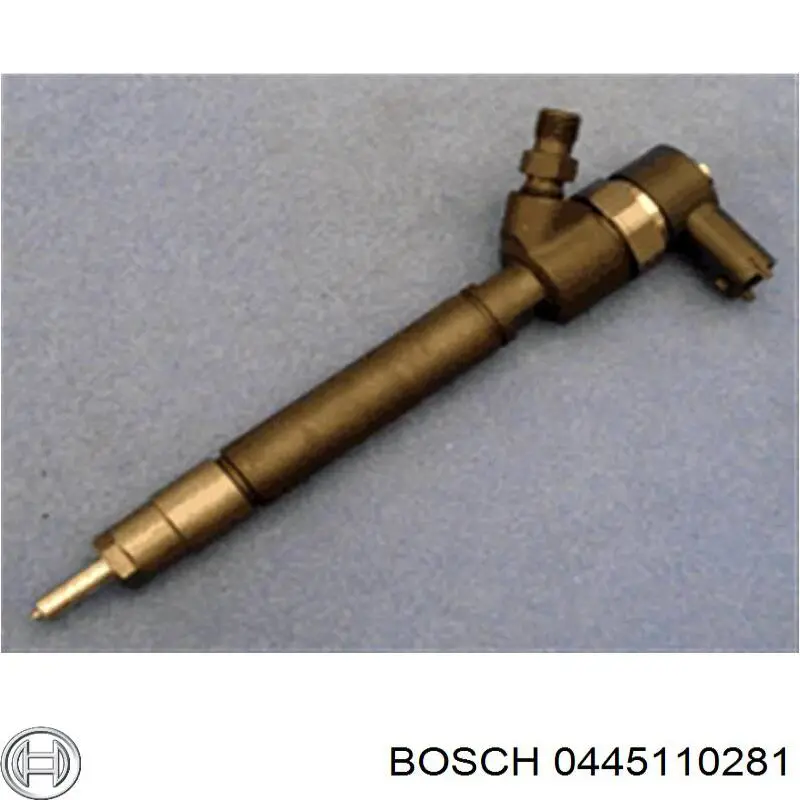 0445110281 Bosch форсунка вприску палива