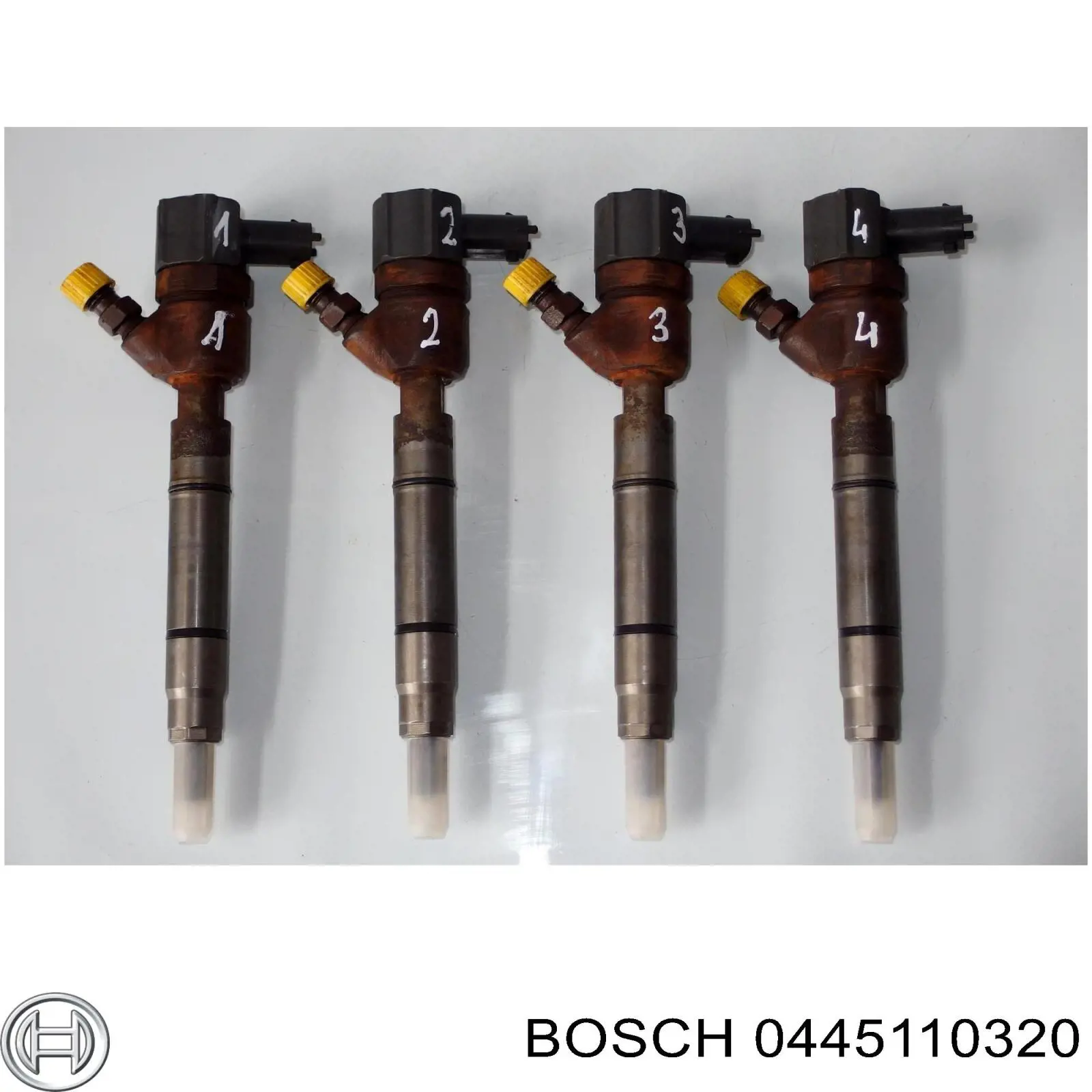 Паливні форсунки 0445110320 Bosch