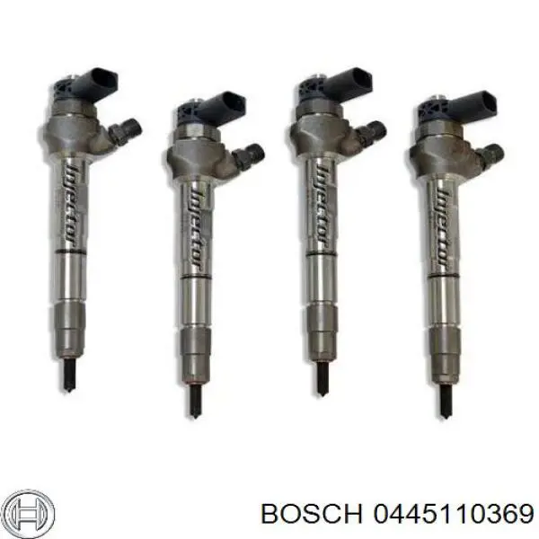 Паливні форсунки 0445110369 Bosch