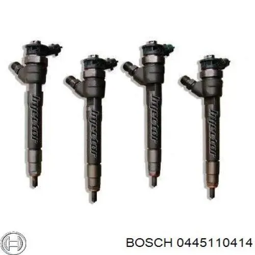 Купити 0445110414 Bosch Форсунка дизельна в зборі, розпилювач + тримач