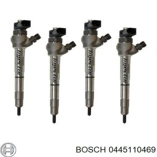 0445110469 Bosch Форсунка вприску палива