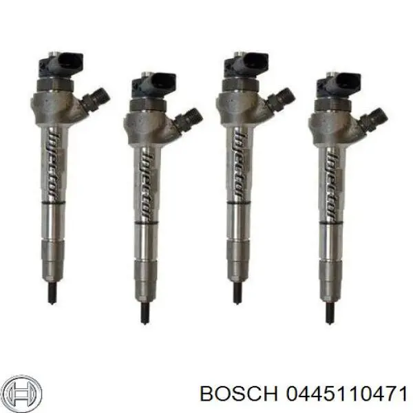 0445110471 Bosch Форсунка вприску палива