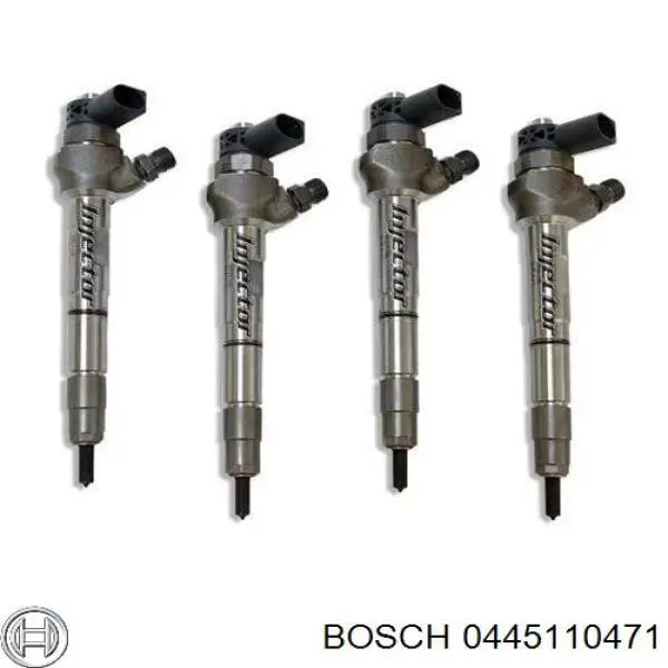 Форсунка паливна Bosch 0445110471 ціна, від 120.92 USD
