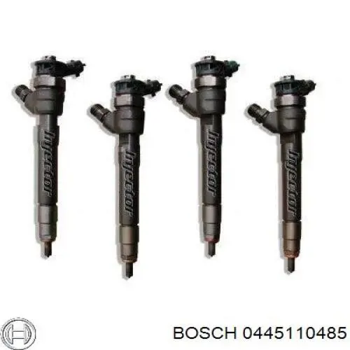 Купити 0445110485 Bosch Форсунка дизельна в зборі, розпилювач + тримач