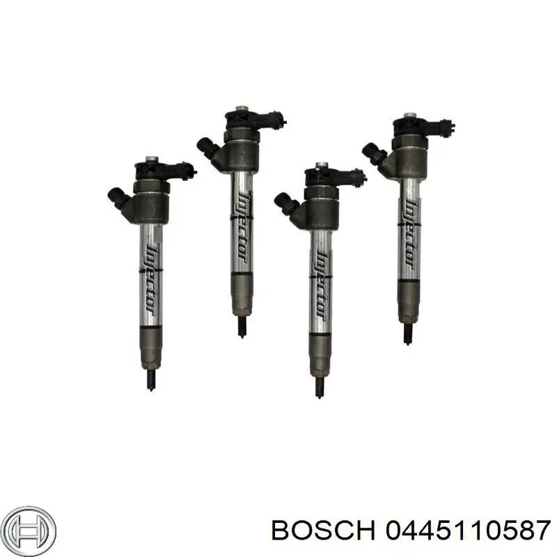 0445110587 Bosch Форсунка вприску палива