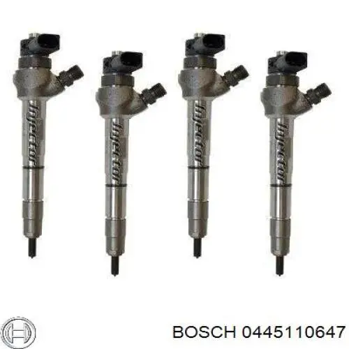 Паливні форсунки 0445110647 Bosch