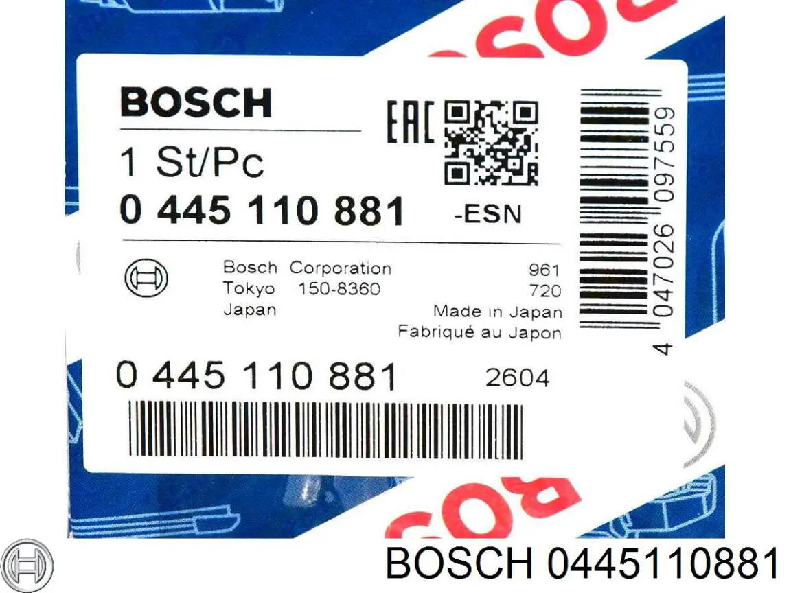 Форсунка інжектора Renault (RVI) 7701061090