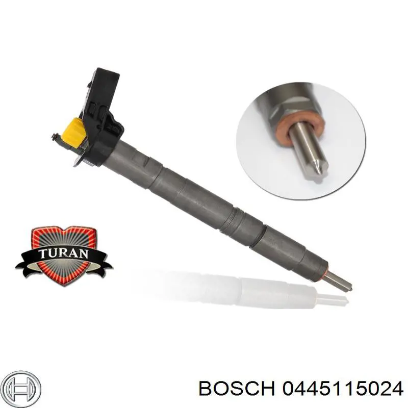 0445115024 Bosch Форсунка вприску палива