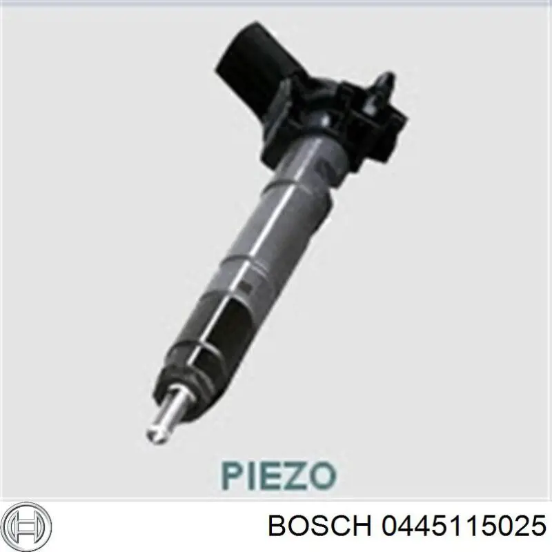 Форсунка паливна Bosch 0445115025 ціна, від 129.36 USD