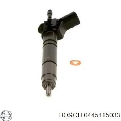 Купити 0445115033 Bosch Форсунка дизельна в зборі, розпилювач + тримач