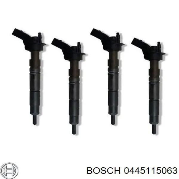 Купити 0445115063 Bosch Форсунка дизельна в зборі, розпилювач + тримач