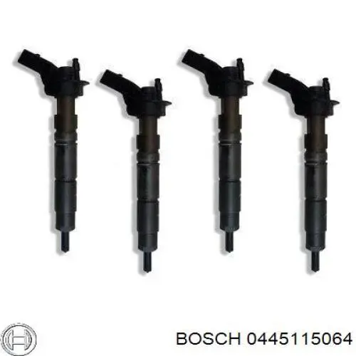 Купити 0445115064 Bosch Форсунка дизельна в зборі, розпилювач + тримач