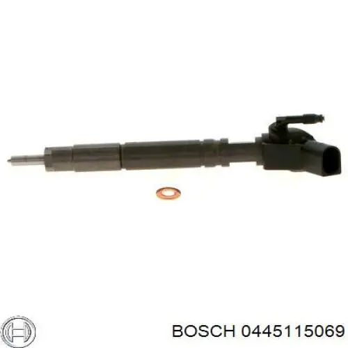 Паливні форсунки 0445115069 Bosch