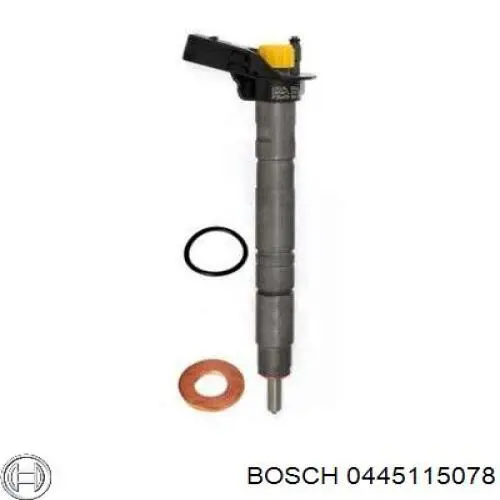 0445115078 Bosch форсунка вприску палива