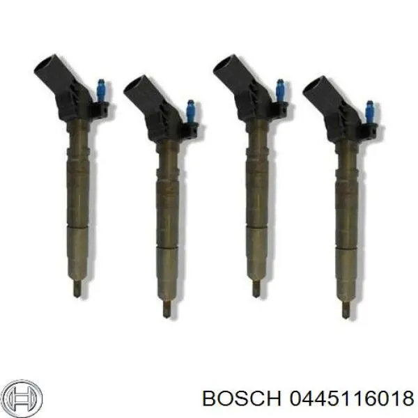 0445116018 Bosch форсунка вприску палива