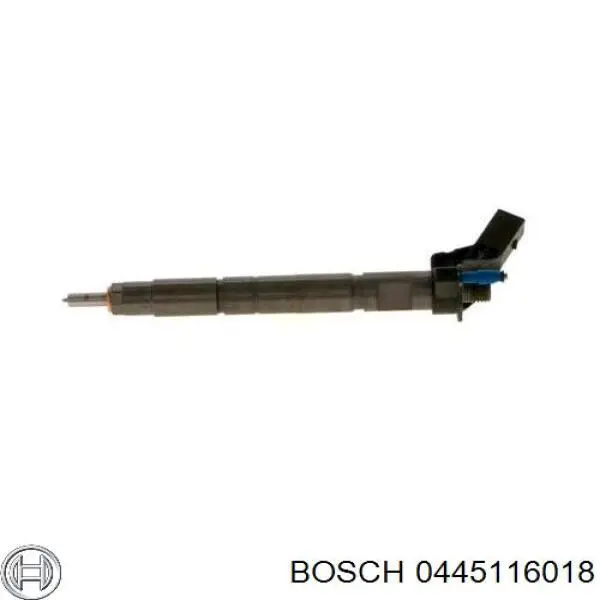 Форсунка паливна Bosch 0445116018 ціна, від 126.69 USD
