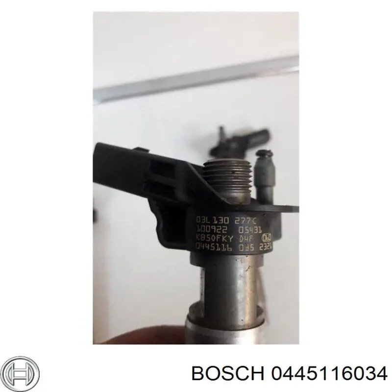 Паливні форсунки 0445116034 Bosch