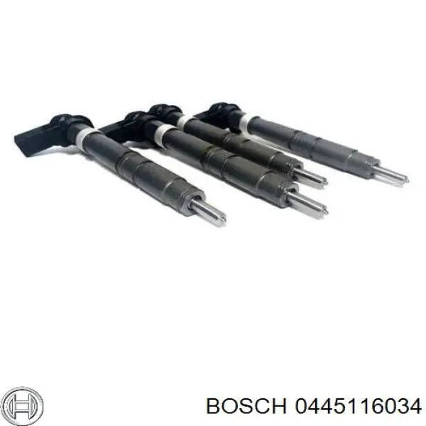 0445116034 Bosch форсунка вприску палива